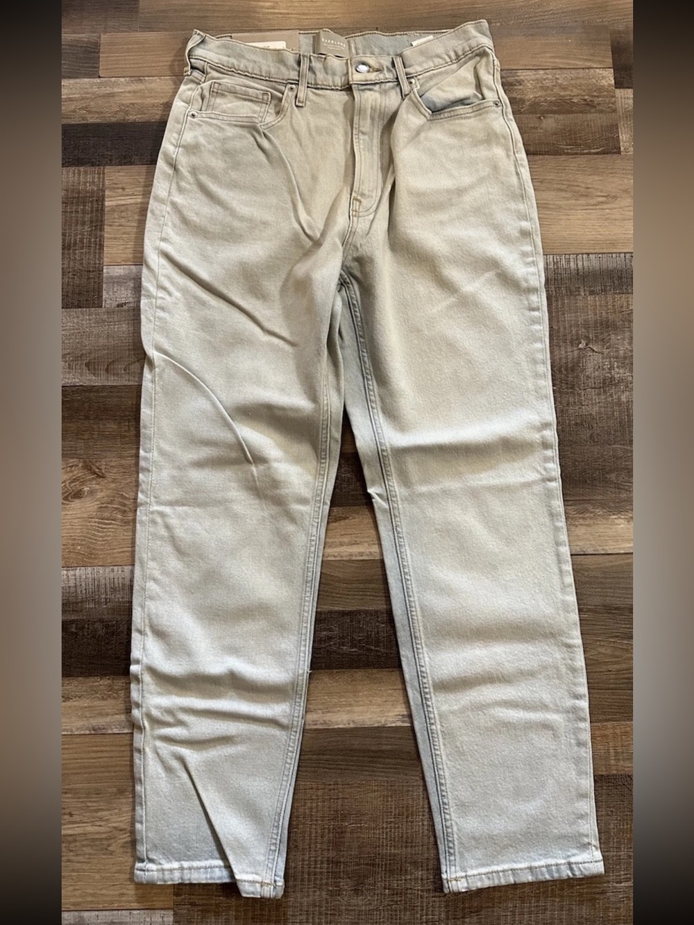 Everlane Highrise Cheeky Straight Leg Jean Size 29 Light Wash